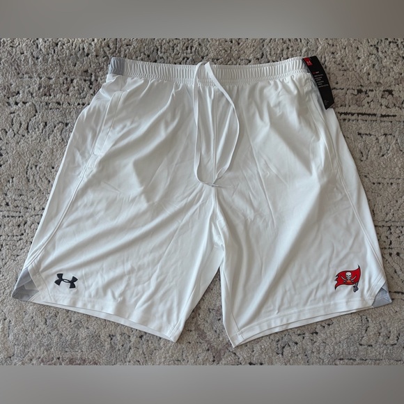 Under Armour Other - Under Armour Authentic Tampa Bay Buccaneers White Shorts Football Men’s Sz: L